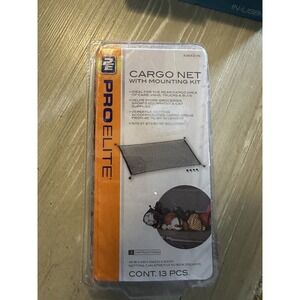 Pro Elite Cargo Net with Mounting kit Brand New Instructions in package